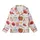 Baseball Fan Hand-Painted Watercolor Game Day Pattern: Gloves, Bats, Helmets, Trophies, Popcorn & Hotdogs Design Satin Short-Sleeve Pajamas Set - 2