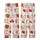 Baseball Fan Hand-Painted Watercolor Game Day Pattern: Gloves, Bats, Helmets, Trophies, Popcorn & Hotdogs Design Satin Short-Sleeve Pajamas Set - 3