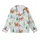 Cozy Holiday Loungewear: Whimsical Highland Cow Winter Wonderland, Snowy Hills & Santa Hats Kid Satin Pajamas Set - 2