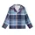 Modern Abstract Plaid: Dynamic Grid Navy Sky Blue Grey Seamless Design - Fashion Accent Kid Satin Pajamas Set - 2