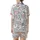 Cat Lovers : Hand-Drawn Kitten Expressions & Playful Poses - Pastel Feline Motif Satin Short-Sleeve Pajamas Set - 3