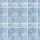 Celestial Dreamer's Stylized Closed Eye & Crescent Moon Design: Muted Dusty Blue Tartan Plaid Kid Satin Pajamas Set - 4