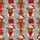 Fluffy Highland Calves: Red Santa Hats, Kraft Gift Boxes, Falling Snowflakes, Golden Bokeh Lights Kid Satin Pajamas Set - 4