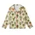 Nature Lover's Stylized Potted Cacti & Succulent Motif with Muted Orange Flowers Kid Satin Pajamas Set - QJKwqSpOMz