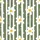 Nature Lover's Muted Olive Green Vertical Stripe Daisy Heart Kid Satin Pajamas Set - 4