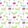 Cocktail Lover's Whimsical Martini Margarita Fuchsia Pink Lime Green Glasses Wearable Art Kid Satin Pajamas Set - 4