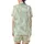 Fluid Watercolor Brushstroke: Cream Mint Yellow Soft-Edged Shapes - Abstract Art Satin Short-Sleeve Pajamas Set - 4tnlQrVrRL