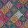 Bohemian Tessellating Diamond Mandala Floral | Rich Jewel Tone Satin Short-Sleeve Pajamas Set - 4
