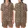 Wild Elegance Leopard: Fluid Organic Spots, Deep Chocolate Sepia, Creamy Beige, Painterly Highlights Satin Short-Sleeve Pajamas Set - zOL8iB1-ll