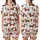 Dachshund Lover's Holiday Loungewear: Whimsical Dogs, Santa Hats, Lights, Gifts & Snowmen Pattern Satin Short-Sleeve Pajamas Set - 1