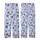 Oceanic Explorer's Hand-Drawn Indigo Blue & Sky Blue Seashell, Starfish, Coral Seaweed Pattern Wearable Kid Satin Pajamas Set - 3