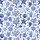 Oceanic Explorer's Hand-Drawn Indigo Blue & Sky Blue Seashell, Starfish, Coral Seaweed Pattern Wearable Kid Satin Pajamas Set - 4