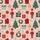 Whimsical Blush Pink Christmas: Nutcracker Tree Wreath Gift Red Gold Festive Pattern Kid Satin Pajamas Set - 4