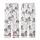 Equestrian Dream: Dynamic Etched Horses & Calla Lily Botanical Art Piece Kid Satin Pajamas Set - 3
