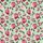 Women's Romantic Rose Garden: Pale Pink & Crimson Blooms with Olive Leaves on Light Mint Kid Satin Pajamas Set - 4