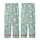 Pet Lover's Whimsical Hand-Drawn Cats Puppies Bunnies Motif: Mint Green 'Meow Woof Purr Hop' Kid Satin Pajamas Set - 8Qps4AiHL7