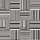 Modern Geometric Grid: Sharp-Edged Abstract Black White Coral Stripes – Minimalist Wearable Art Satin Short-Sleeve Pajamas Set - 4