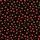 Whimsical Ruby Red Cherry & Lemon Yellow Starbursts on Solid Black Design Satin Short-Sleeve Pajamas Set - 4