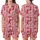 Cowgirl Heart Blush Cowboy Boot Snake Star All-Over Pattern Satin Short-Sleeve Pajamas Set - 1