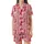 Cowgirl Heart Blush Cowboy Boot Snake Star All-Over Pattern Satin Short-Sleeve Pajamas Set - 2