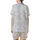 Enchanted Forest Toile: Blue Deer Rabbit Bird Whimsical Cottage Nature Scene Satin Short-Sleeve Pajamas Set - 3