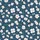 Elegant Botanical: Delicate White & Blush Pink Blossoms on Deep Petrol Blue Wearable Art Satin Short-Sleeve Pajamas Set - 4