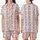 Romantic Botanical: Pure White Blush Pink Vertical Stripe, Rose Vine & Delicate Lace Garment Satin Short-Sleeve Pajamas Set - 1
