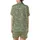 Nature Lover's Vintage Botanical Etching: Muted Sage Foliage Berries Garment Satin Short-Sleeve Pajamas Set - RCirIeApT8