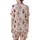 Nutcracker Ballet: Clara, Sugar Plum Fairy, Mouse King, Slippers, Gift Boxes & Snowflakes Satin Short-Sleeve Pajamas Set - 3