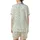 Botanical Oasis Mint Sage Pink Lime Watercolor Foliage Tunic Satin Short-Sleeve Pajamas Set - hsIZi6tV9v
