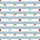 Modern Lifestyle: Light Blue-Grey Striped Apple Croissant Coffee Playful Minimalist Motif - Everyday Wear Satin Pajamas Set - 6