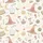 Whimsical Witchy Dreamer Magical Celestial Floral Pattern All-Over Loungewear Satin Pajamas Set - 6