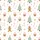 Christmas Loungewear: Whimsical Gingerbread Pink Tree Candy Cupcake Pattern - Festive Sleep Set Satin Pajamas Set - 6