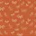 Feminine Terracotta Orange Blouse: Off-White Bow & Floral Polka Dot Details Satin Pajamas Set - 6