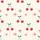 Whimsical Cozy Cherry & Pink Blossom Quilted Knit Loungewear Satin Pajamas Set - 6