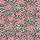 Modern Leopard Style: Bubblegum Pink Bows, White Line Art & Petal Hearts Fashion Print Satin Pajamas Set - 6