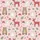 Whimsical Dreamer's Pastel Pink Woodland Animals Bear Bunny Deer Everyday Comfort Item Satin Pajamas Set - 6