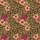 Fashion Leopard Hibiscus Palm: Fuchsia Jungle Tan Brown Black Design Satin Pajamas Set - 6