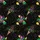 Mardi Gras Masks Jester Hats Confetti Poppers Balloons Purple Green Yellow Black Sparkle Short-sleeve Hawaiian Shirt - 7