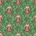 Raccoon Hawaiian Pattern Santa Hats Candy Canes Gifts Christmas Tree Snowflake Fabric Design Short-sleeve Hawaiian Shirt - 7