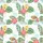 Corgi Dogs Surfing Waves Hawaiian Hibiscus Plumeria Palm Tropical Landscape Pattern Short-sleeve Hawaiian Shirt - 7