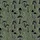 Seamless Hawaiian Assorted Fungi Motif, Olive Green Toadstools & Black Speckled Canvas Short-sleeve Hawaiian Shirt - 7