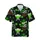 Rebel St. Patrick's Day Skull Leprechaun Hat & Green Beer Hawaiian Pattern Customizable Top Short-sleeve Hawaiian Shirt - 1