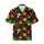 Tropical Enthusiast's Black Toucan, Fuchsia Hibiscus, Emerald Foliage Design Short-sleeve Hawaiian Shirt - 1