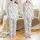 Western Dreamer: Pink Cowboy Boots, Bull Skulls & Teal Cactus Bloom – Desert Fashion Piece Satin Pajamas Set - 1