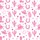 Pink Cowgirl Western Theme: Boots Hats Horseshoes Cactus Stars Lasso White Design Satin Pajamas Set - 9