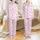 Pink Cowgirl Western Theme: Boots Hats Horseshoes Cactus Stars Lasso White Design Satin Pajamas Set - 1