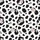 Dairy Farm Fan White Black Holstein Spots All-Over Cartoon Cows Pink Snouts MILK Word Satin Pajamas Set - 9