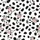 Farm Animal Bovine Pattern: White Field Black Rounded Spots, Pink Snout Brown Hoof Cows, 'Moo' Word Repeat Satin Pajamas Set - 9
