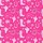 Women's Hot Pink Western Desert Flora Cowboy Boot Hat Design Satin Pajamas Set - 9